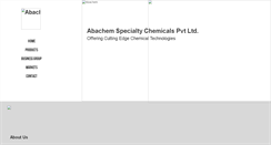 Desktop Screenshot of abachemspecialty.com